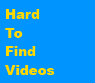 Hard To Find Videos blog logo.
